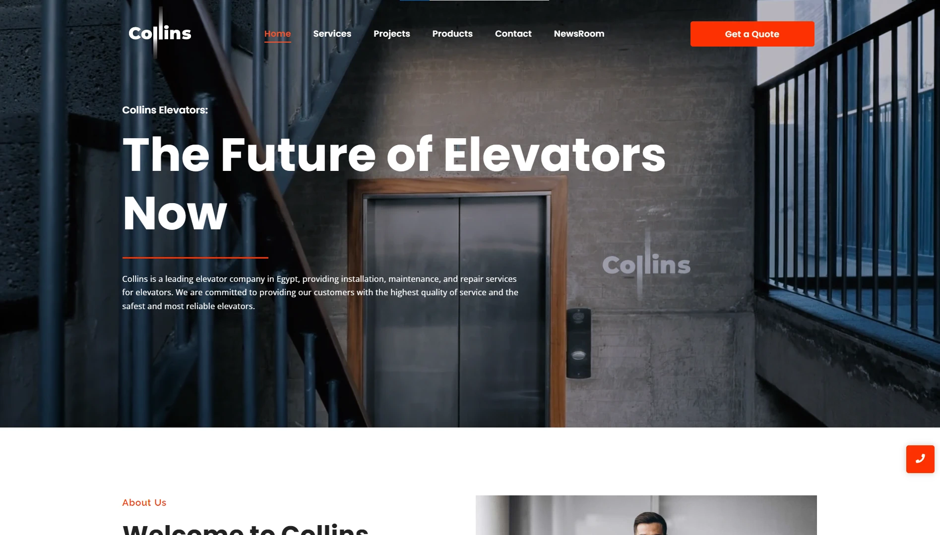 Collins Lift: Elevating Their Business with EgyDot’s Website Design Expertise